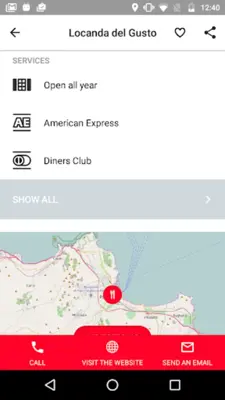 Italy – Restaurants android App screenshot 1