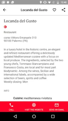 Italy – Restaurants android App screenshot 2